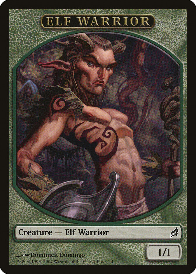 Elf Warrior card front