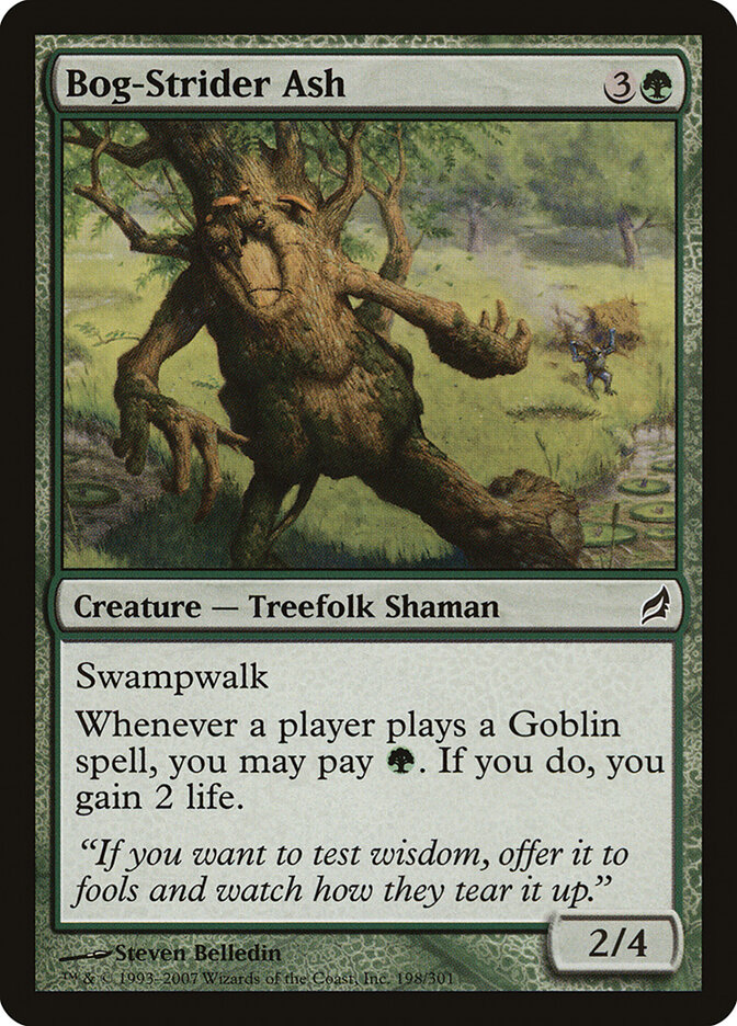 Bog-Strider Ash card front
