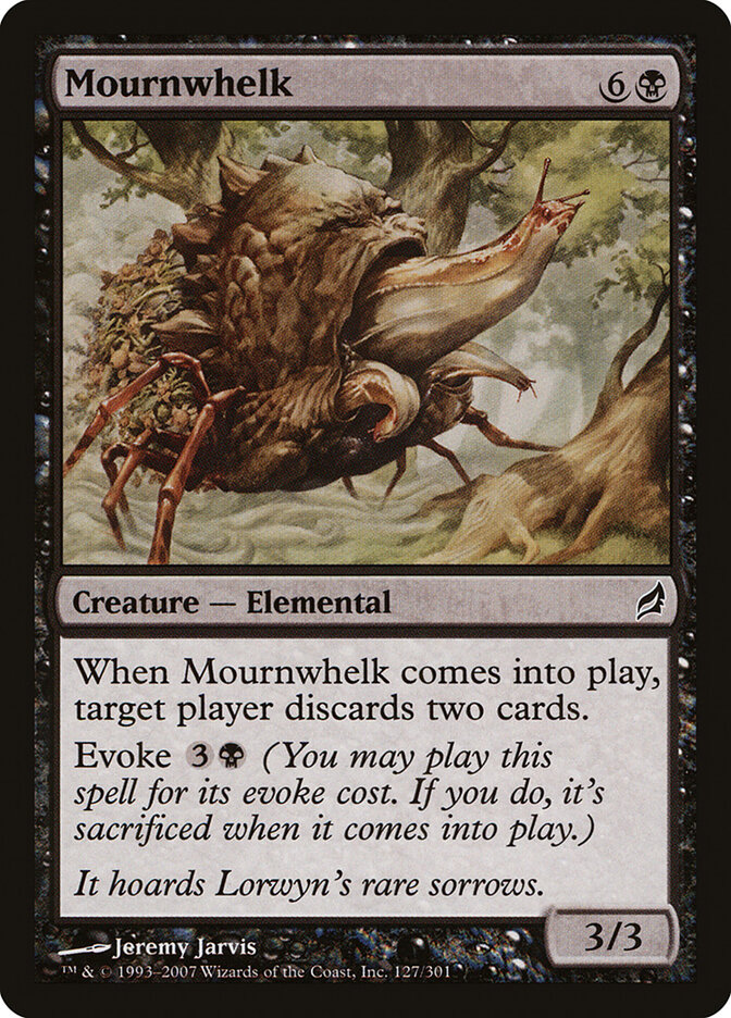 Mournwhelk card front