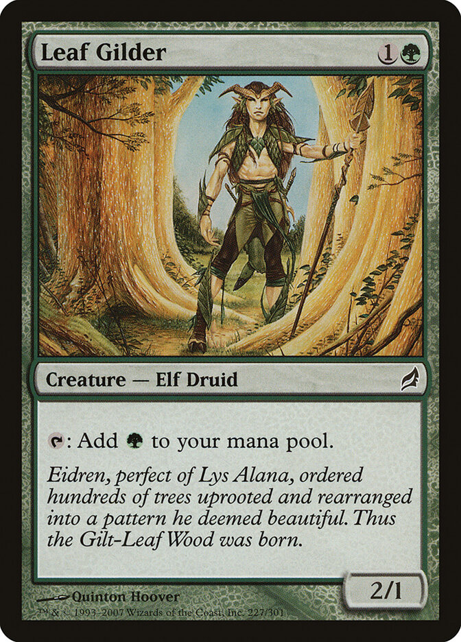 Leaf Gilder card front