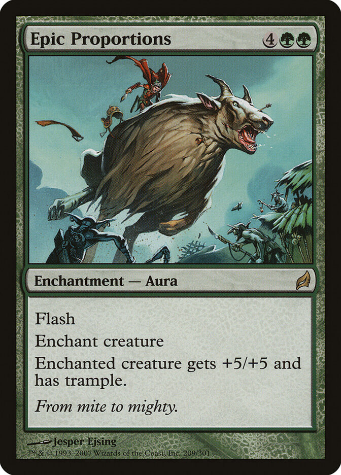 Epic Proportions card front