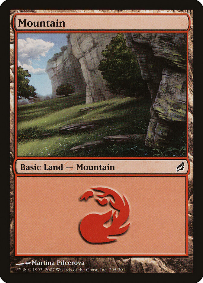 Mountain card front