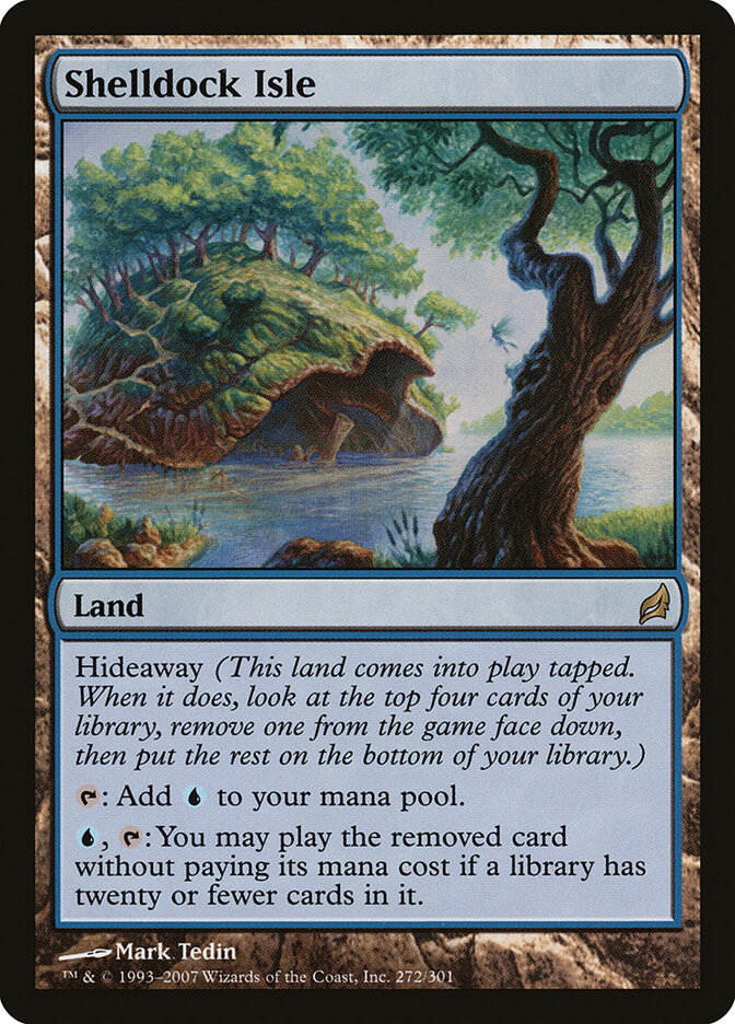 Shelldock Isle card front
