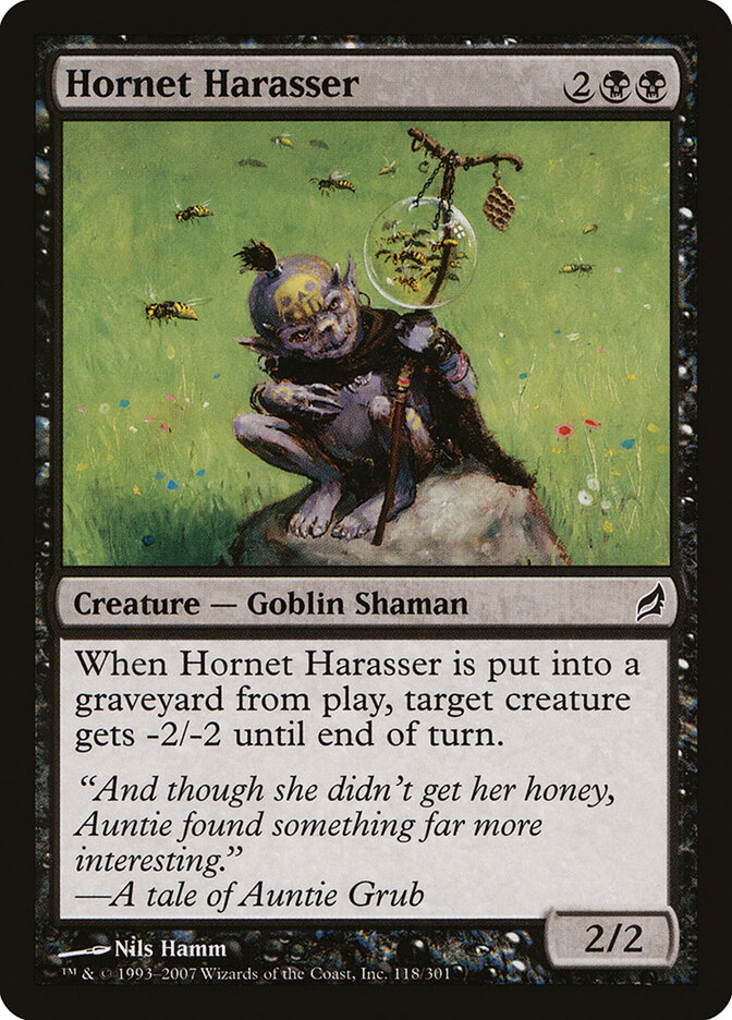Hornet Harasser card front