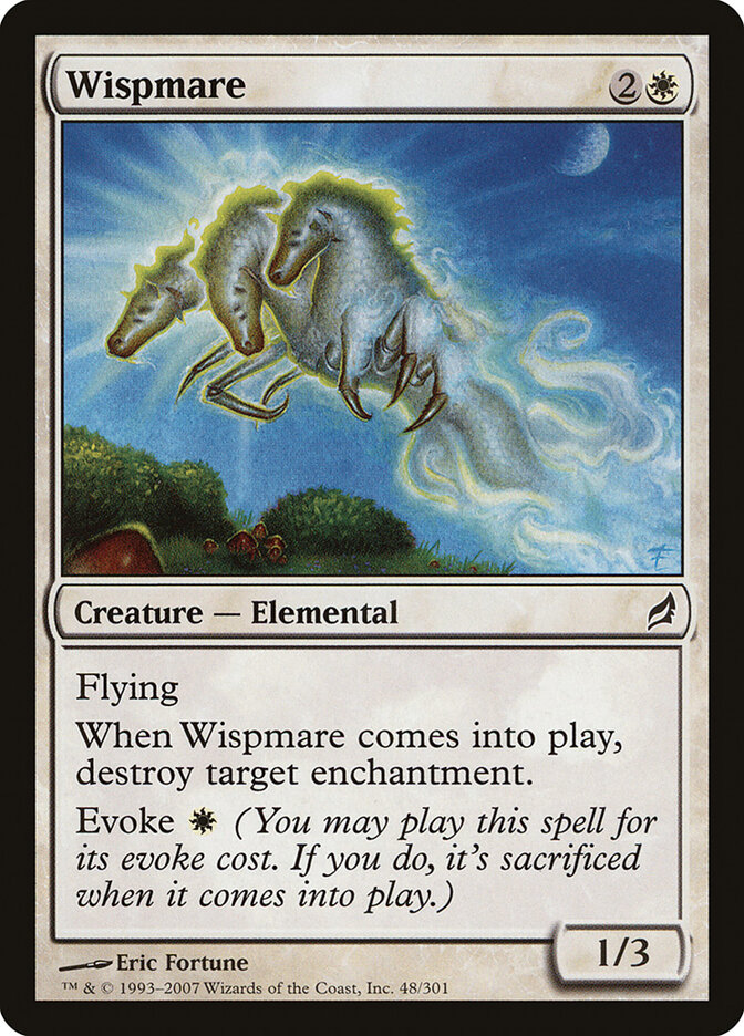 Wispmare card front