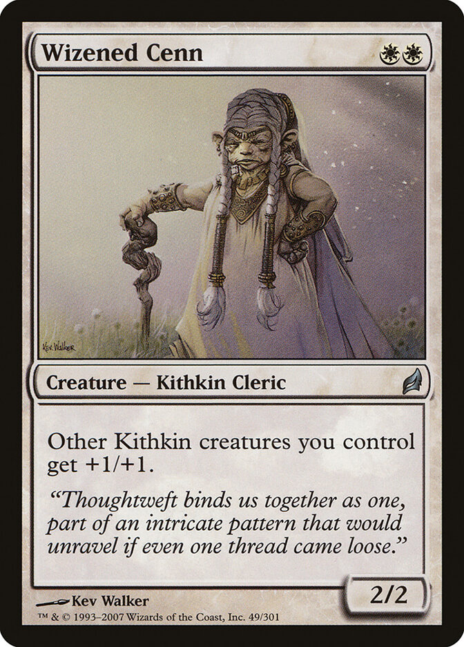 Wizened Cenn card front