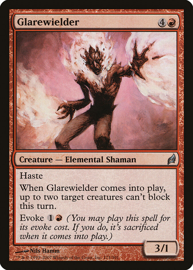 Glarewielder card front