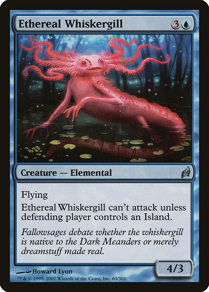 Ethereal Whiskergill card front