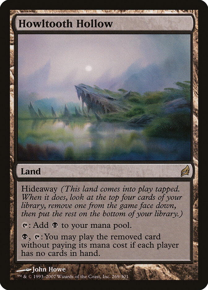 Howltooth Hollow card front