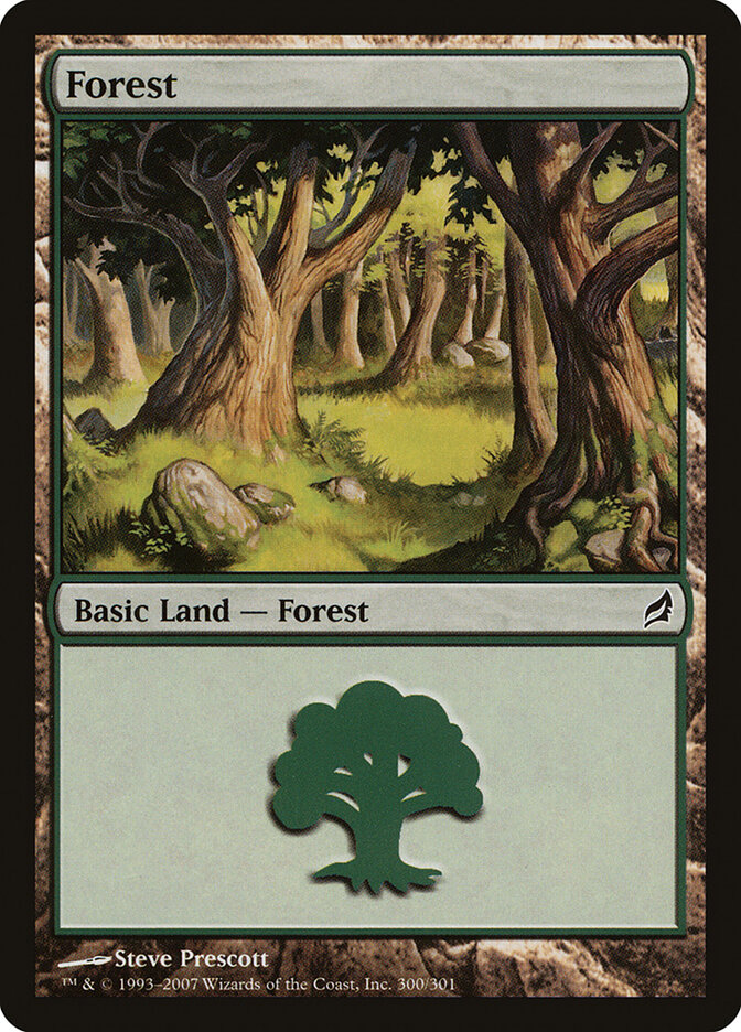 Forest card front