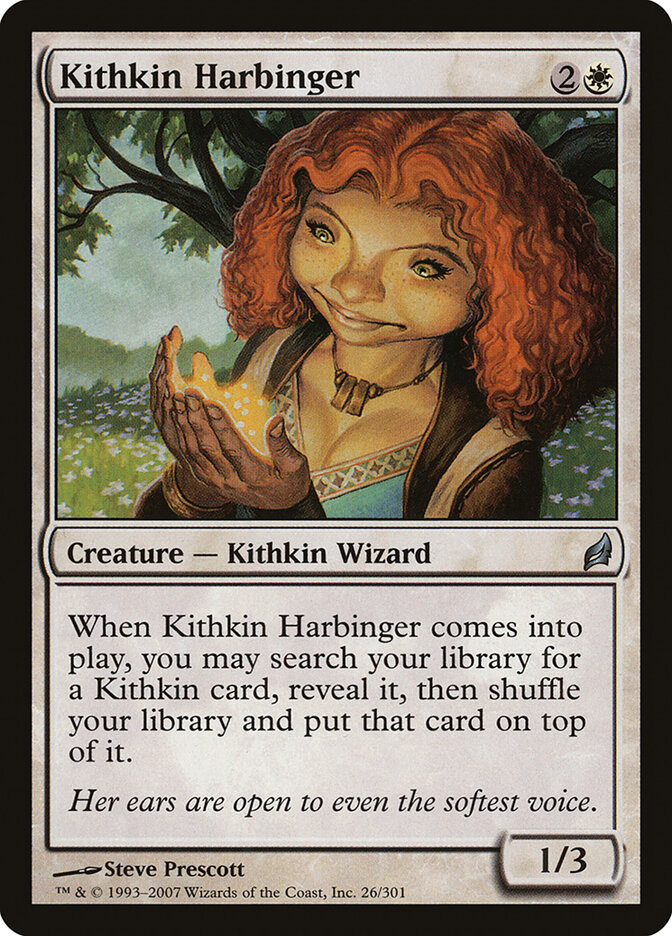 Kithkin Harbinger card front