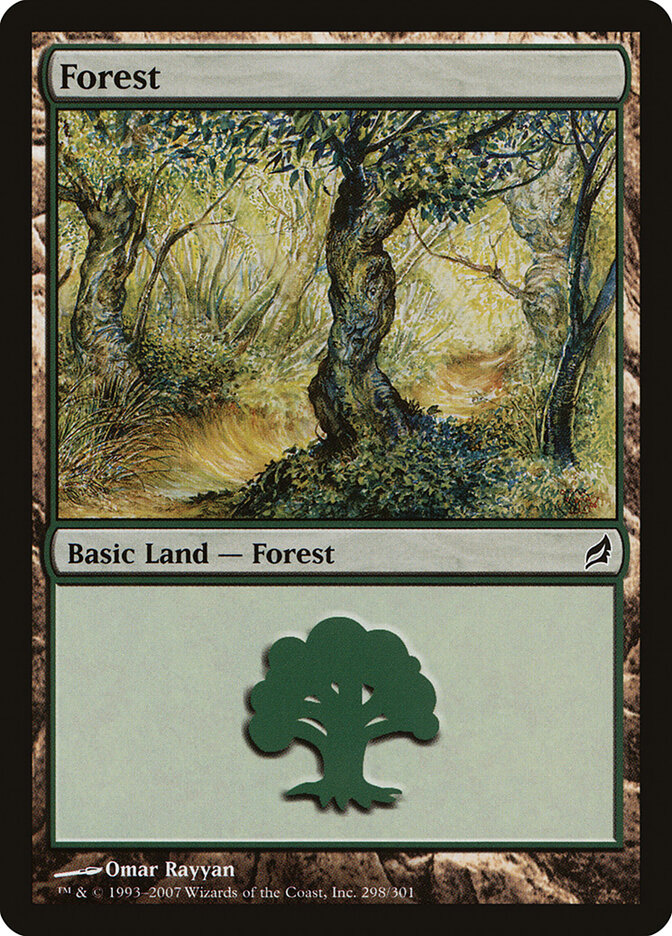 Forest card front