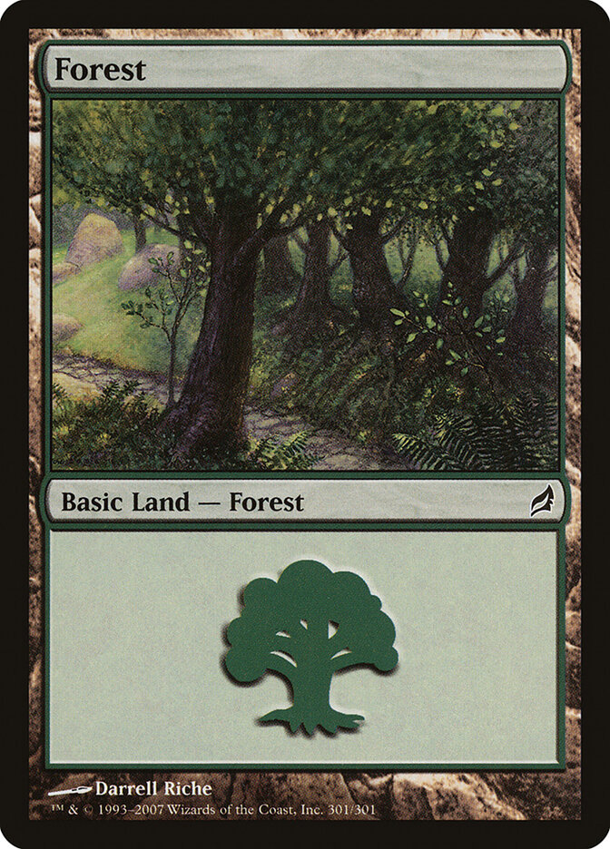 Forest card front
