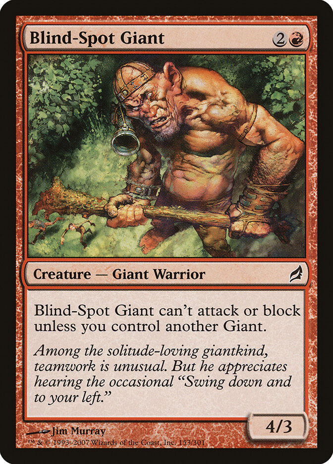Blind-Spot Giant card front
