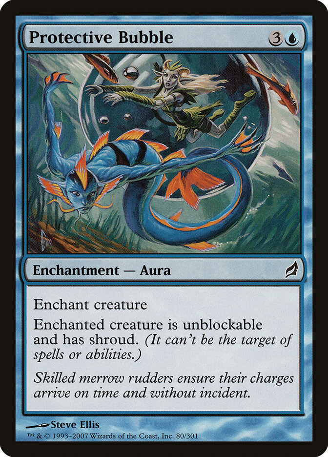 Protective Bubble card front