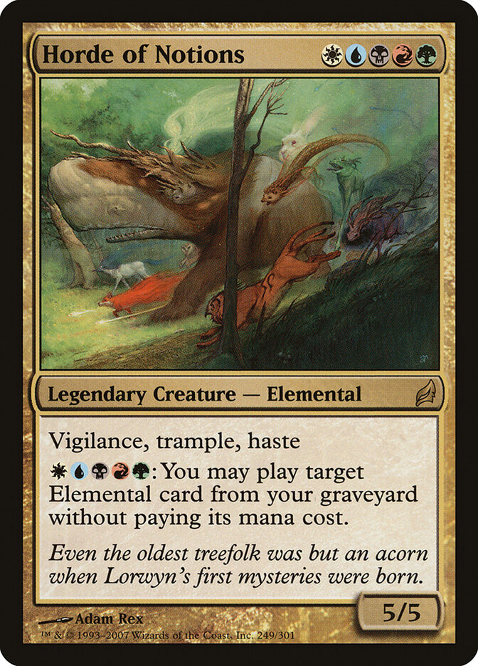 Horde of Notions card front