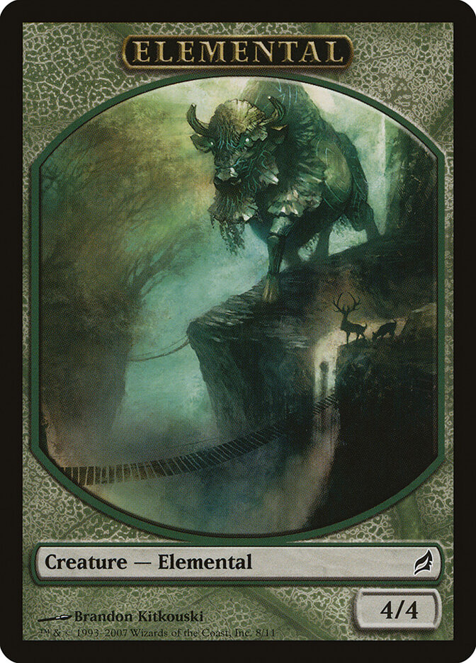 Elemental card front