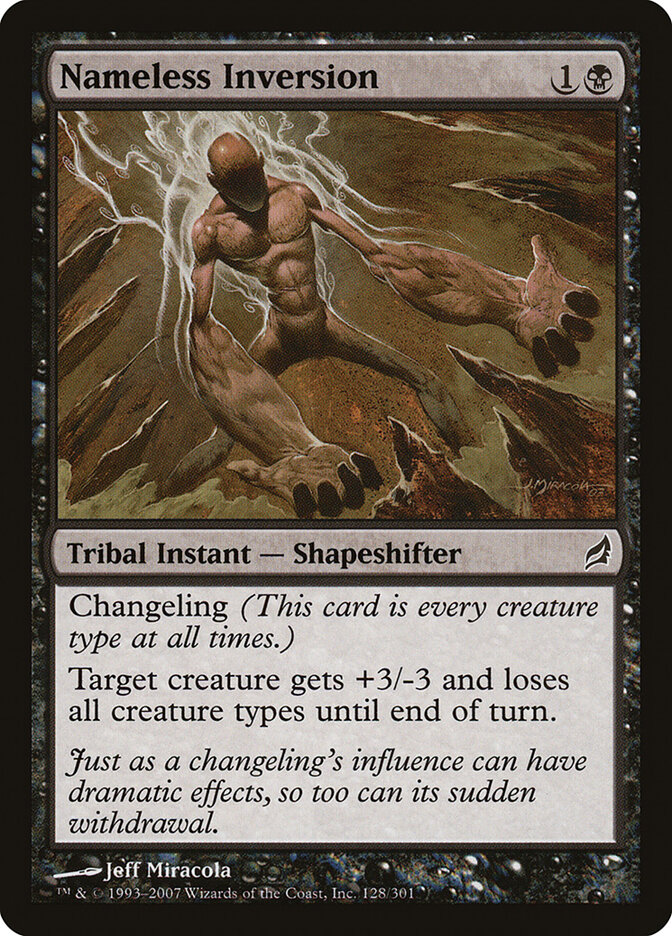 Nameless Inversion card front
