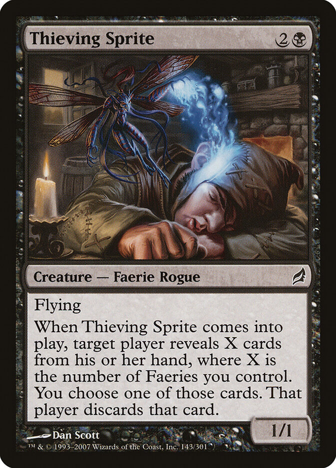 Thieving Sprite card front