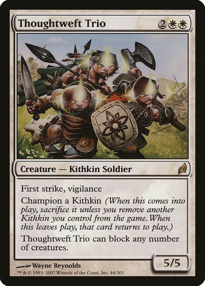 Thoughtweft Trio card front