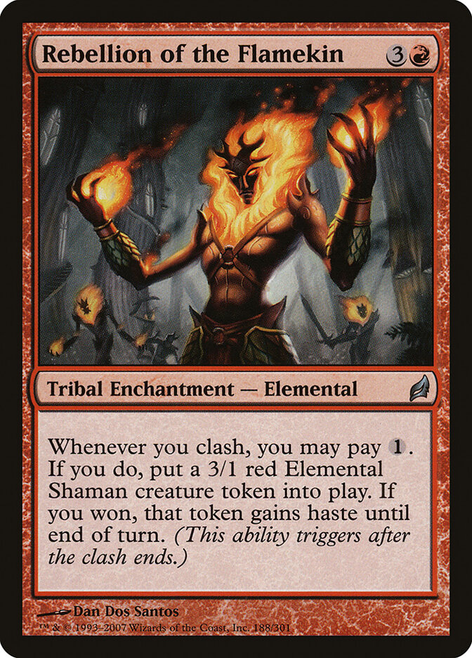 Rebellion of the Flamekin card front