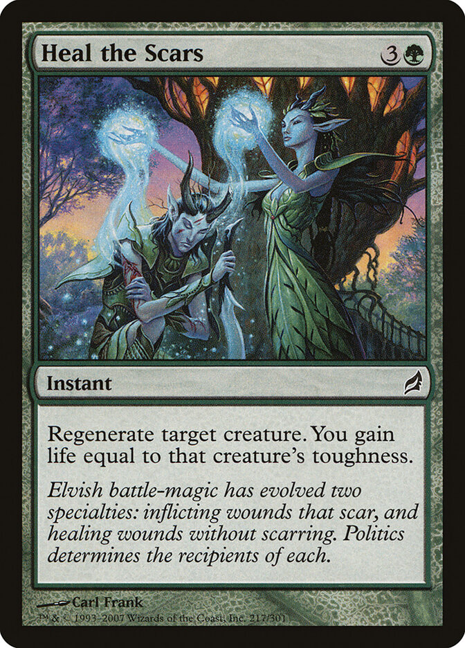 Heal the Scars card front