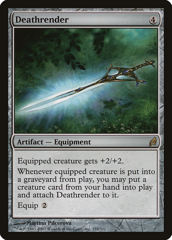 Deathrender card front