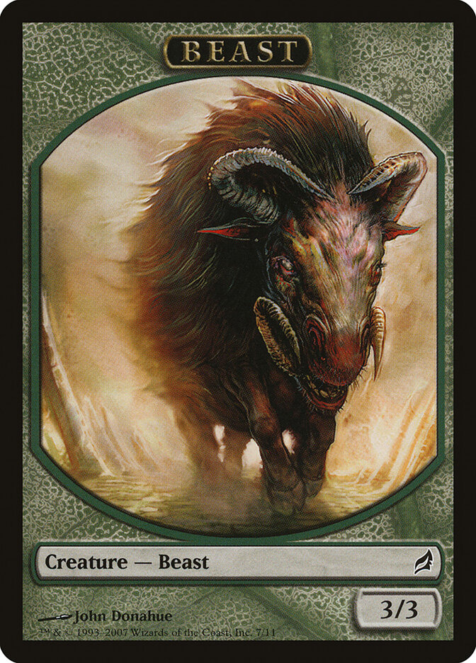 Beast card front