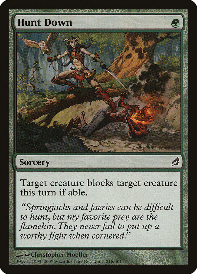 Hunt Down card front