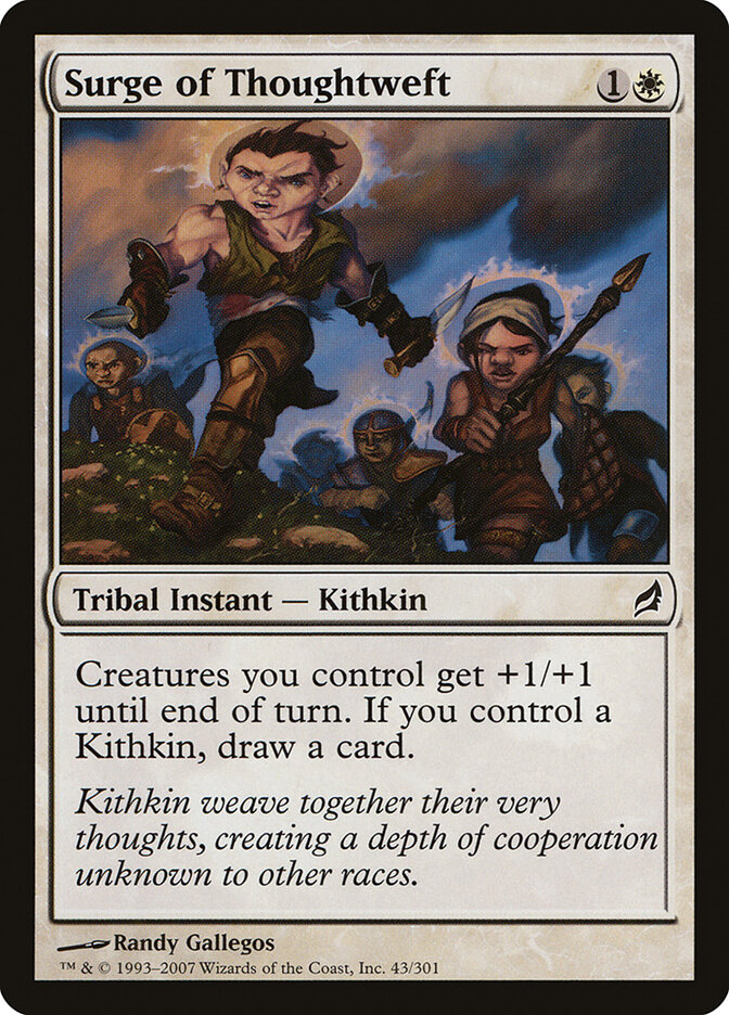 Surge of Thoughtweft card front