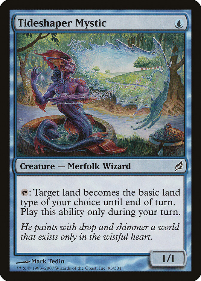 Tideshaper Mystic card front