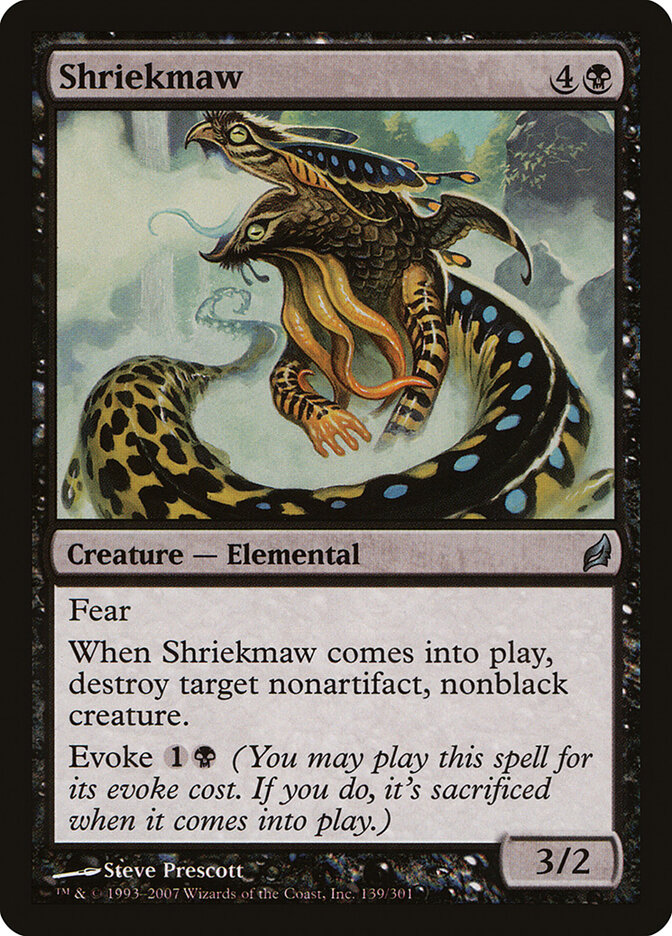 Shriekmaw card front