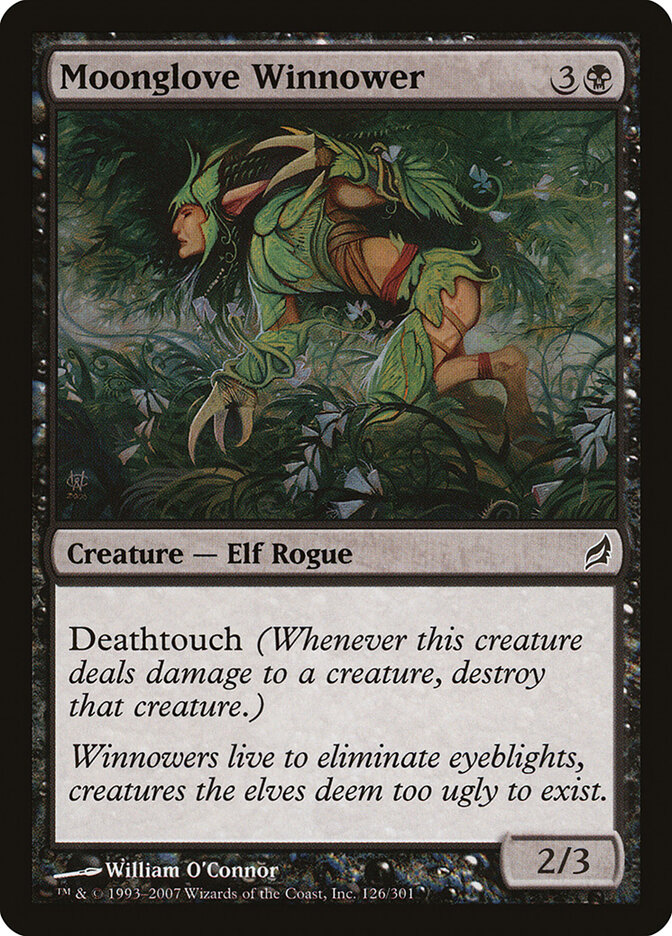 Moonglove Winnower card front