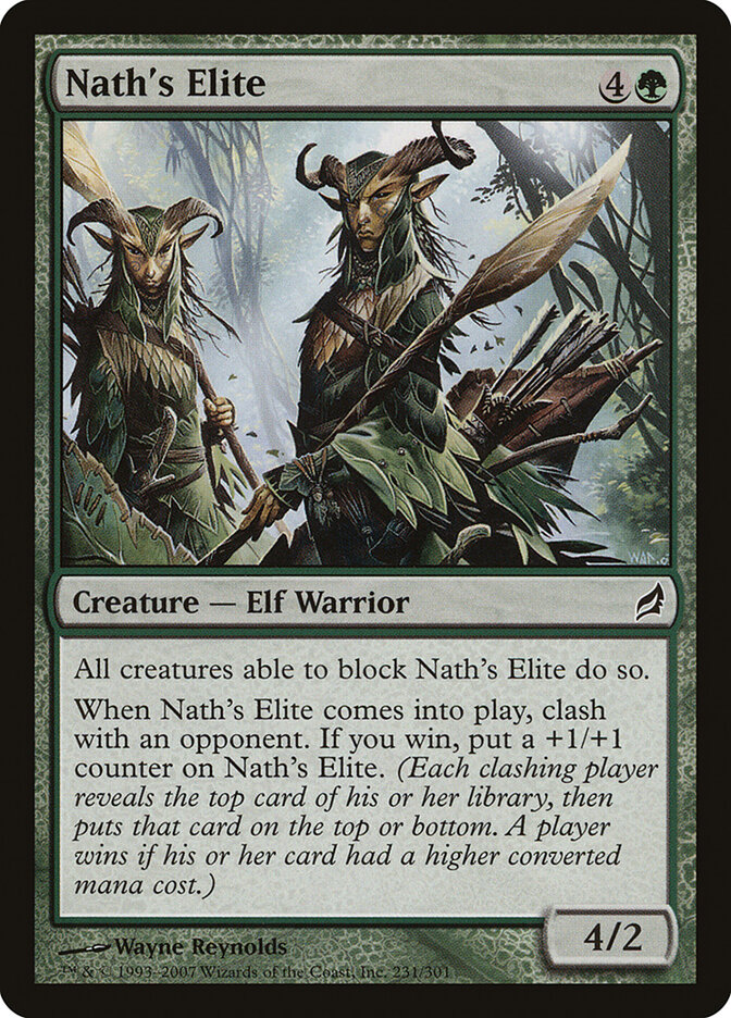 Nath's Elite card front