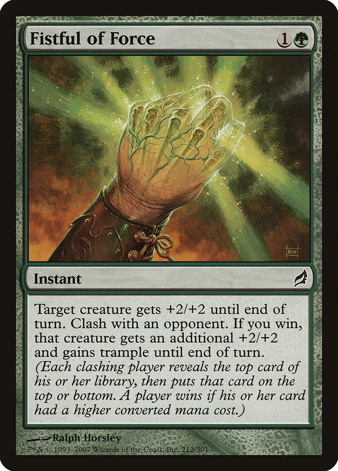 Fistful of Force card front