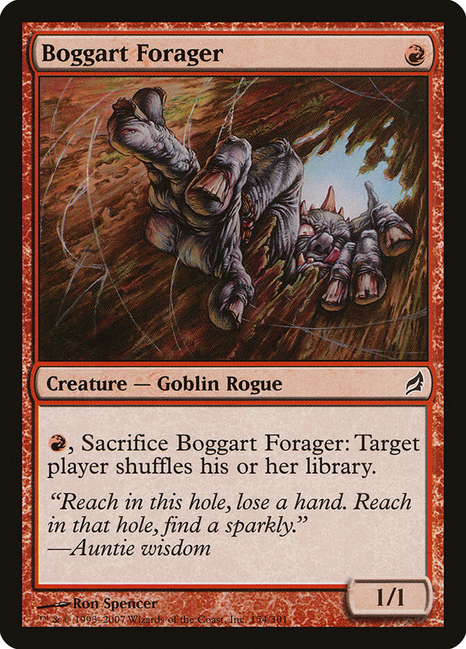 Boggart Forager card front