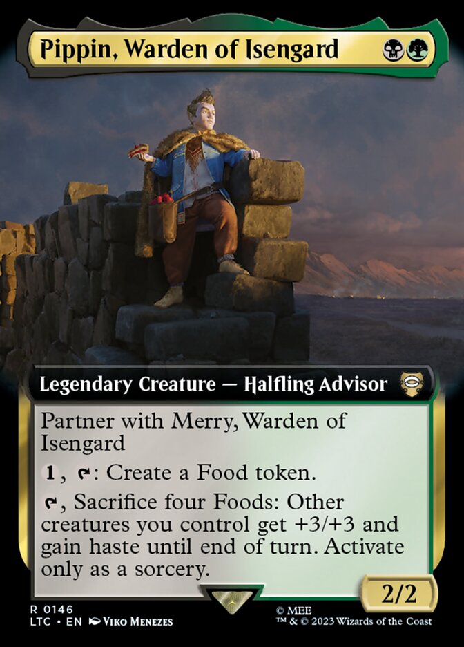 Pippin, Warden of Isengard card front