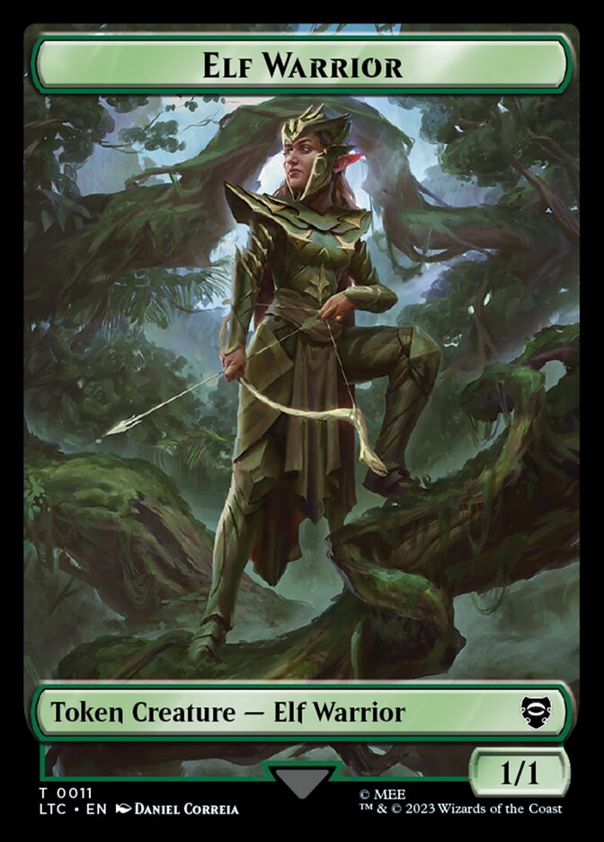 Elf Warrior card front