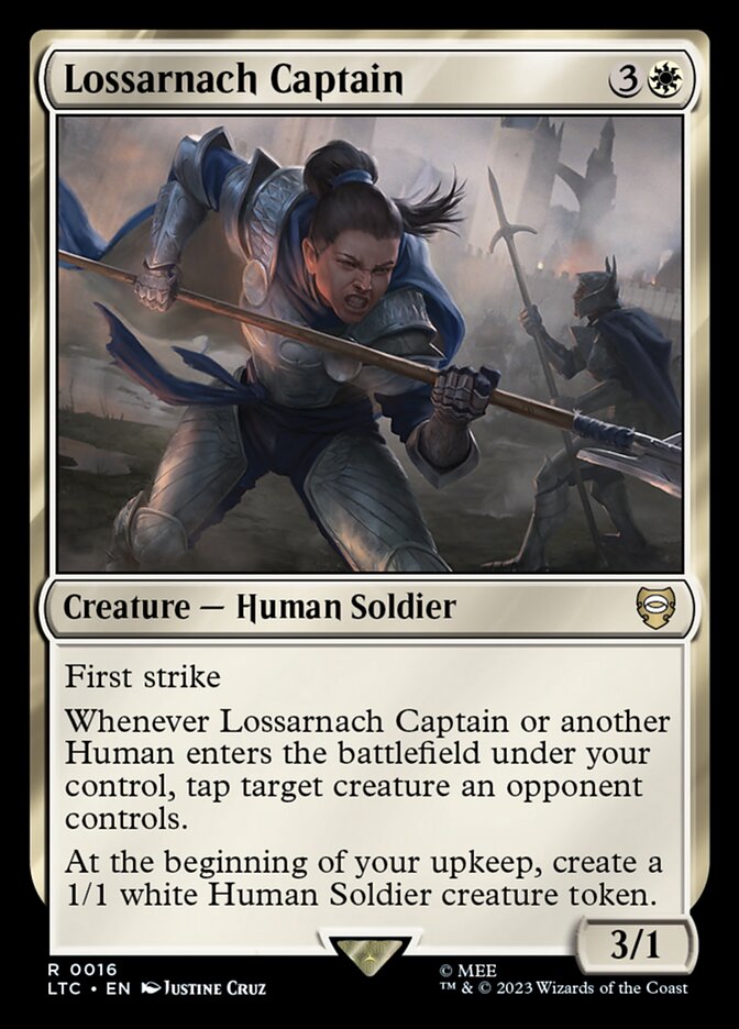Lossarnach Captain card front