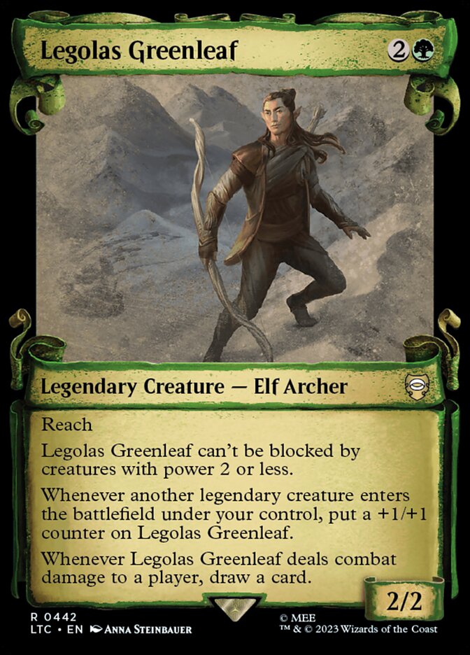 Legolas Greenleaf card front
