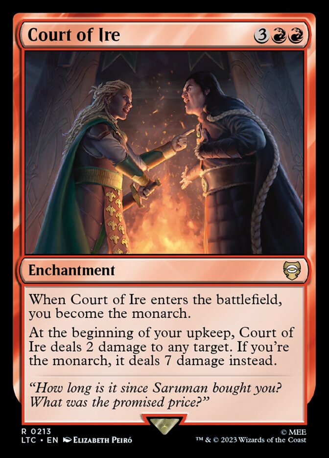 Court of Ire card front