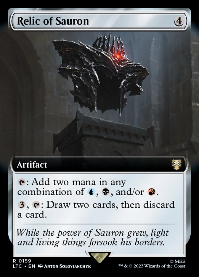 Relic of Sauron card front