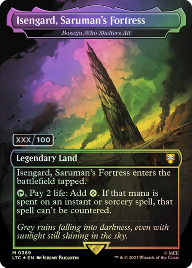 Boseiju, Who Shelters All card front