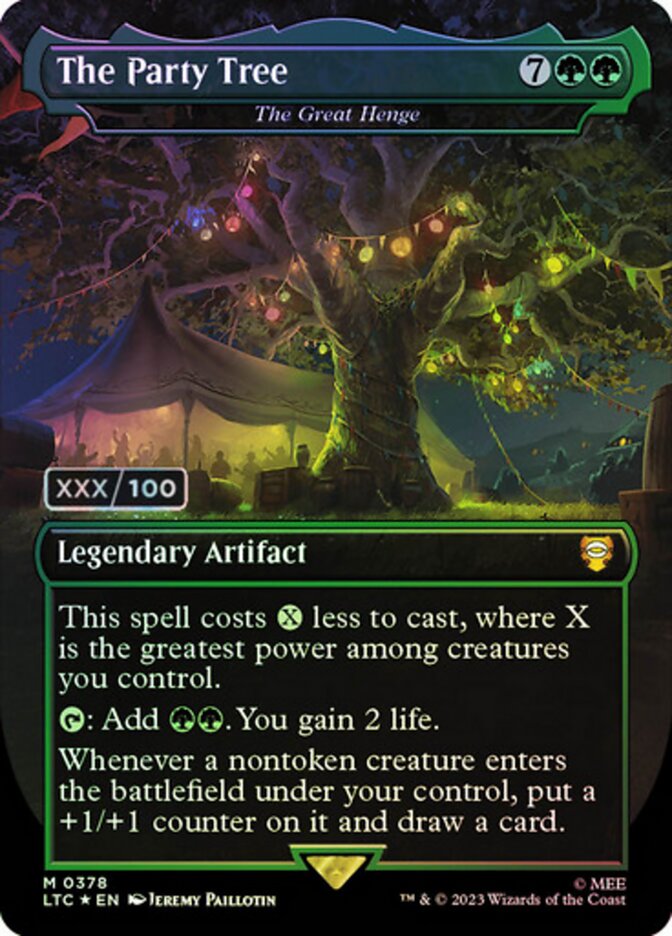 The Great Henge card front
