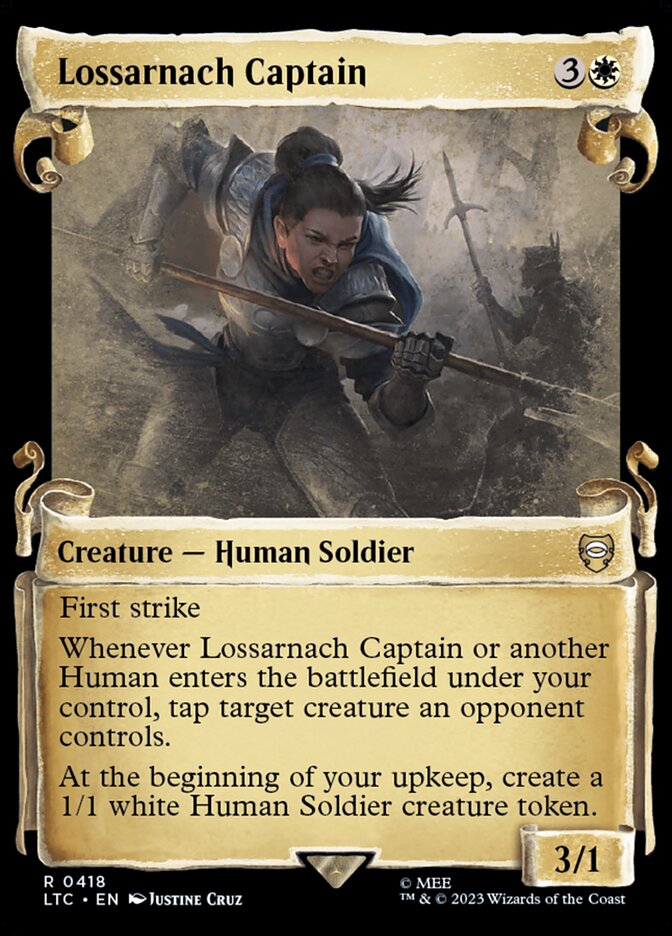 Lossarnach Captain card front