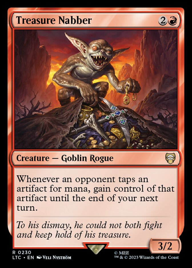 Treasure Nabber card front