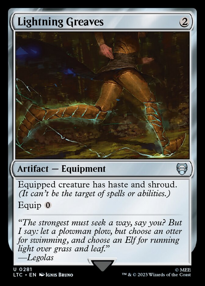 Lightning Greaves card front