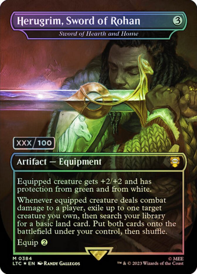 Sword of Hearth and Home card front