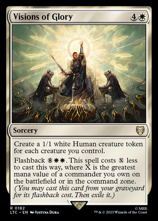 Visions of Glory card front
