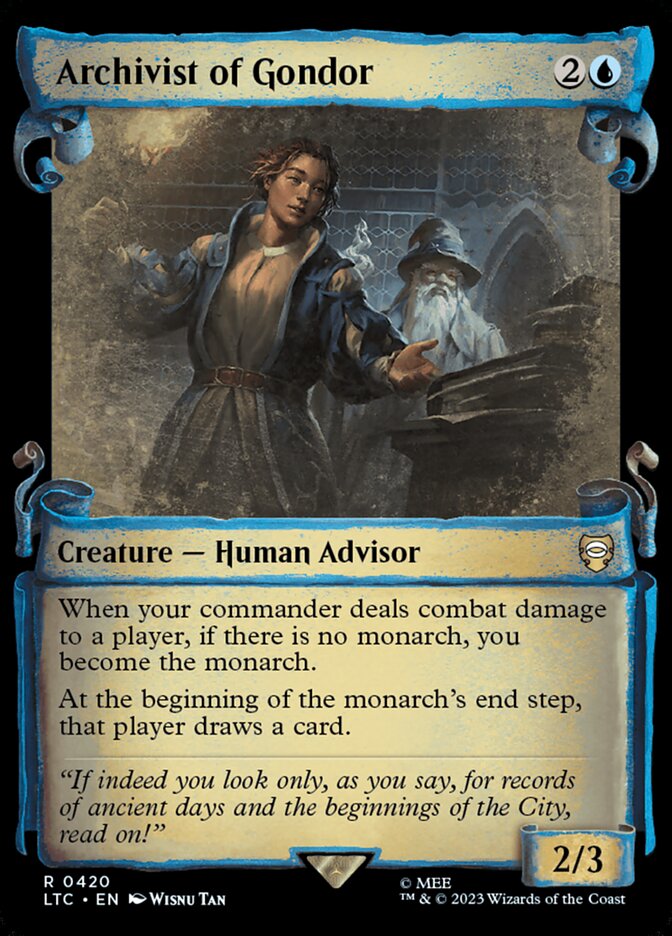 Archivist of Gondor card front